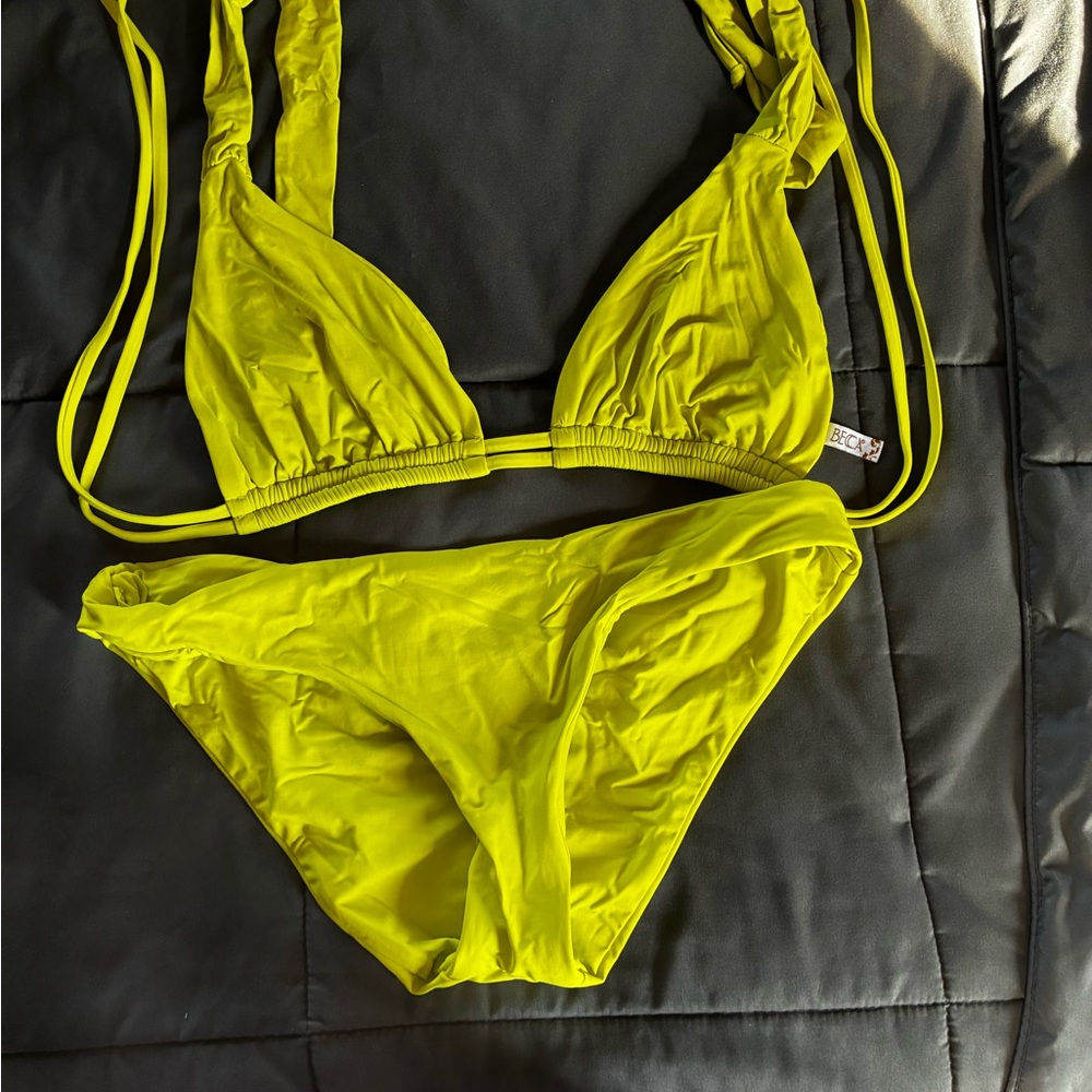 BECCA Yellow Bikini Set